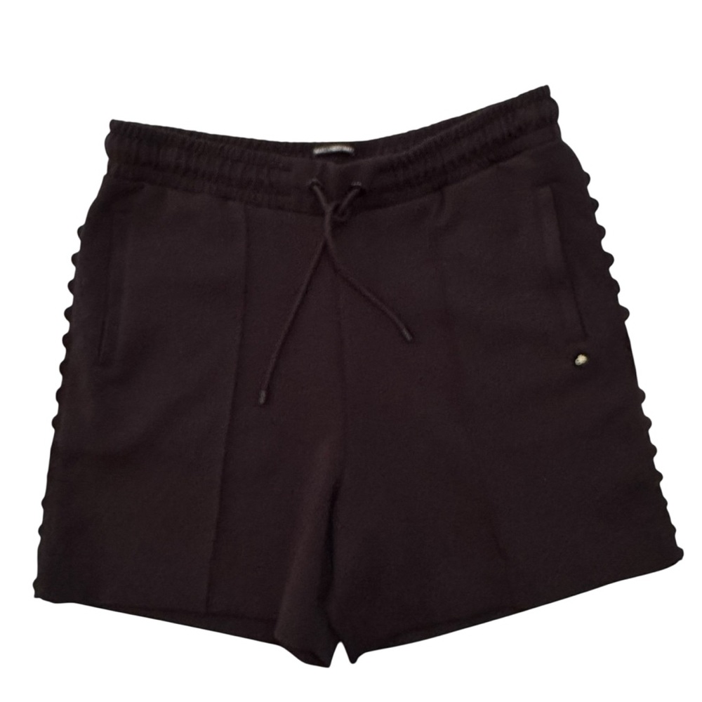 Anthropologie Scotch & Soda Black Scallop Trim Shorts NWT XS
